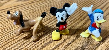 Vintage Disney Evan K Shaw Pottery - Donald Duck - Pluto - Mickey Mouse