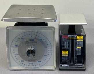 Hanson Dietetic Model 1440 And Dymo Model X2 Shipping Scale
