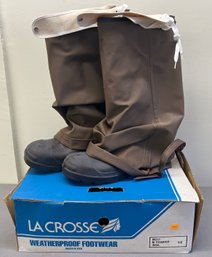 Pair Of Lacrosse Men's Size 13 Insulated Hip Waders With Original Box