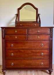 Ethan Allen British Classics Dawson Dresser And Mirror