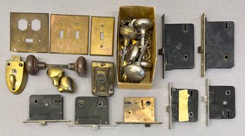 Vintage And Antique Switch And Outlet Covers, Door Knobs, And Locking Mechanisms