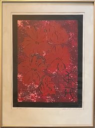 Darlis Lamb Signed Serigraph Limited Edition Wild Flowers Print 3 Of 6