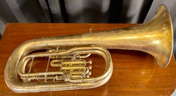 Antique C. G. Conn LTD Elkhart Indiana Small Tuba