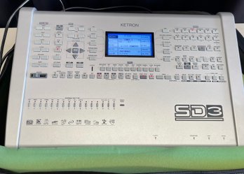 Ketron Sound Module Arrange Workstation Mixer With Original Case SD3 And A Soulton FS13 Pedal