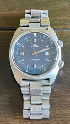 Circa 1970 Bucherer Automatic Archimedes 20 ATM Watch Super Compressor Case