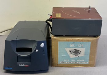 Microtek Artixscane Model MTS-4000 With ML-120 Bulk Tape Eraser