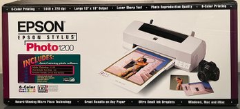 Epson Stylus Photo 1200 Printer In Original Box
