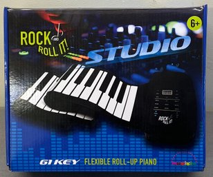 Rock And Roll It G1 Key Flexible Roll Up Piano In Original Box