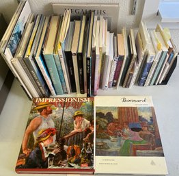 Assorted Art Book Lot - Spirit Of Color, Impressionism, Birds, Trees, Stone, And More