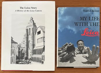 Walther Benser My Life With The Leica 1990, The Leica Story Emil G. Keller 1989 Hard Back Books