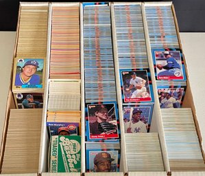 Large Lot Of 1980's Baseball Cards - Topps, Donruss, Score, And More