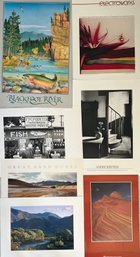 (7) Exhibition Poster Prints - Andre Kertesz, Dina Dar, Blackfoot River, Great Sand Dunes, And More