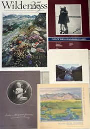 (5) Exhibition Poster Prints - Wilderness Act, Photojournalism In America, Silver Creek Preserve, And More