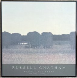 Signed Russel Chatham 1989 Clark City Press NY Art Expo Poster Print