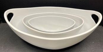 Studio Nova Clamshell White Stacking Dish Set