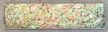 Original Dave Stirling Estates Park Colorado 48 X 12 Inch Abstract Painting On Board