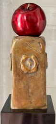 Madame Rose 2 Piece Bronze By Darlis Lamb On Black Marble Base 18 Of 30
