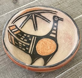 Warren Coriz Santo Domingo Bird Bowl Pottery