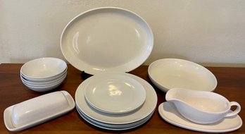 Vintage White Dishes - Iroquois Russel Wright Casual China, And More