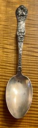 Antique 1902 Sterling Silver 7.25' Serving Spoon - Total Weight -42.8 Grams