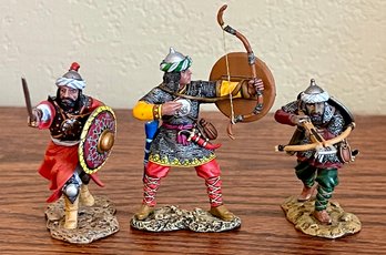 3 King And Country Crusaders Cross And Crescent  2006 & 2009 Toy Soldier Figurines Metal