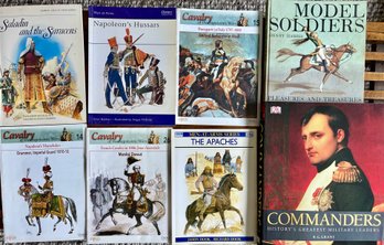 Solider Books - Commanders - The Apaches - Saladin & Saracens - Calvary - Model Soldiers - Napoleon