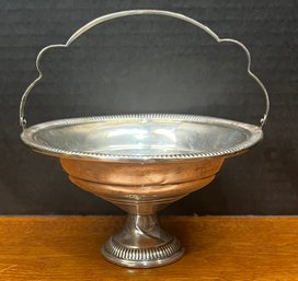 AMC Sterling Silver Weighted Compote With Handle - 89 Grams Total