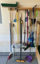 Cleaning Lot - Mops, Brooms, Dusters, And More