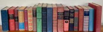 Lot Of Vintage Poetry Books - English Literature, Hawthorne, Shakespeare, Wells, Creymburg, Hemmingway, Etc.
