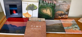 Coffee Table Books - Earth From Above, Passage, Art Wolfe, Two Eagles, Beautiful Earth, And More