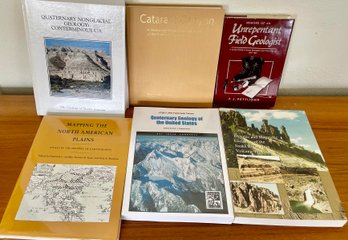 Books - (2) Quaternary Geology Books, Tectonic And Magnetic, Mapping The North American Plains