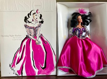 1993 Opening Night Barbie Doll By Janet Goldblatt Sique Collection In Original Box