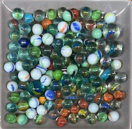 Vintage Marbles - Agate, Cats Eye, And More