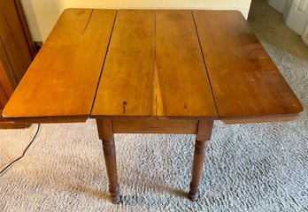 Antique Maple Drop Leaf Table