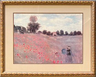 Claude Monet Poppies Framed Print
