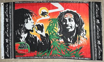 Bob Marley Rasta 60' X 33' Tapestry