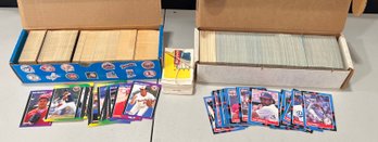 Large Donrus 1988 And 1989 Assorted Baseball Card Lot
