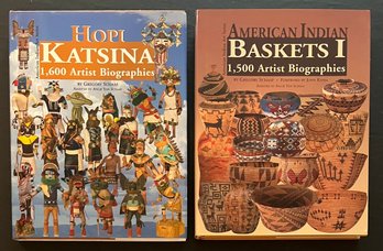 American Indian Art Series - Hopi Katsina And American Indian Baskets I Hard Back Books By Gregory Schaaf