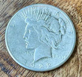 1922 S Liberty Head Silver Dollar Coin