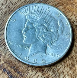 1925 S Liberty Head Silver Dollar Coin