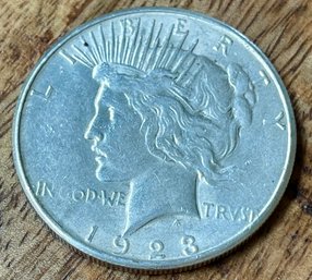 1923 S Silver Liberty Head Dollar Coin
