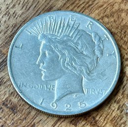 1925 Silver Liberty Head Dollar Coin