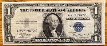 1 Dollar Bill Silver Certificate Series 1935A  L 4000