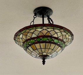 Gorgeous Stained Glass Fixture Shade (shade Only)