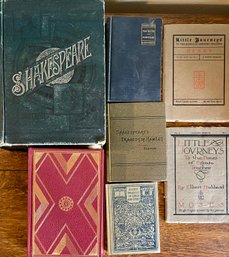 Antique 1889 Shakespeare Book - Macbeth - Hamlet - Little Journeys  - Song Book