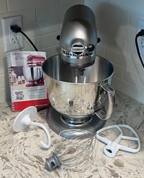 KitchenAid Artisan 10 Speed Mixer With Attachments And Manual
