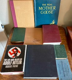 1974 Shell Silverstein, 1886 Modern Classics, Tennyson, 1944 The Real Mother Goose,  Guns, And More