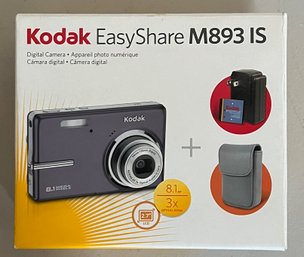 Kodak Easyshare M893IS Digital Camera With Original Box