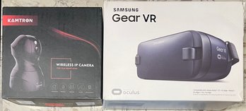 Samsung Gear VR Oculus With Camtron Wireless IP Camera In Original Boxes