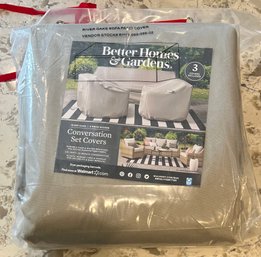 Better Homes & Gardens River Oaks Conversation Set Patio Cover New In Packaging